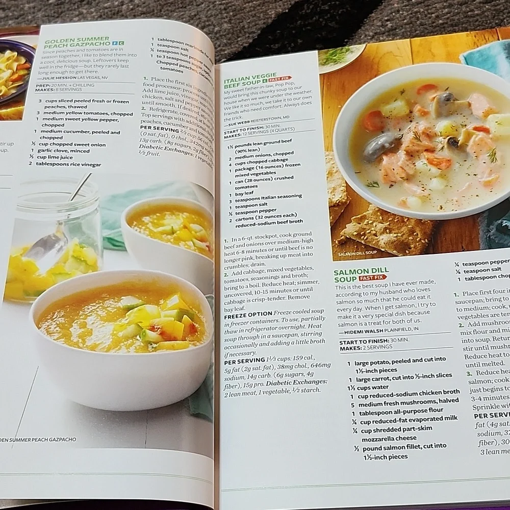 TASTE OF HOME HEALTHY COOKING 2017 ANNUAL RECIPES HARDCOVER COOKBOOK